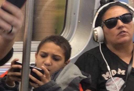 A Man Teaches a Rude Teenager a Lesson on the Subway